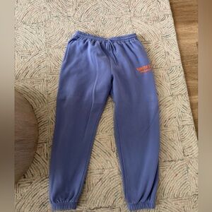 White fox project 5 sweat pants